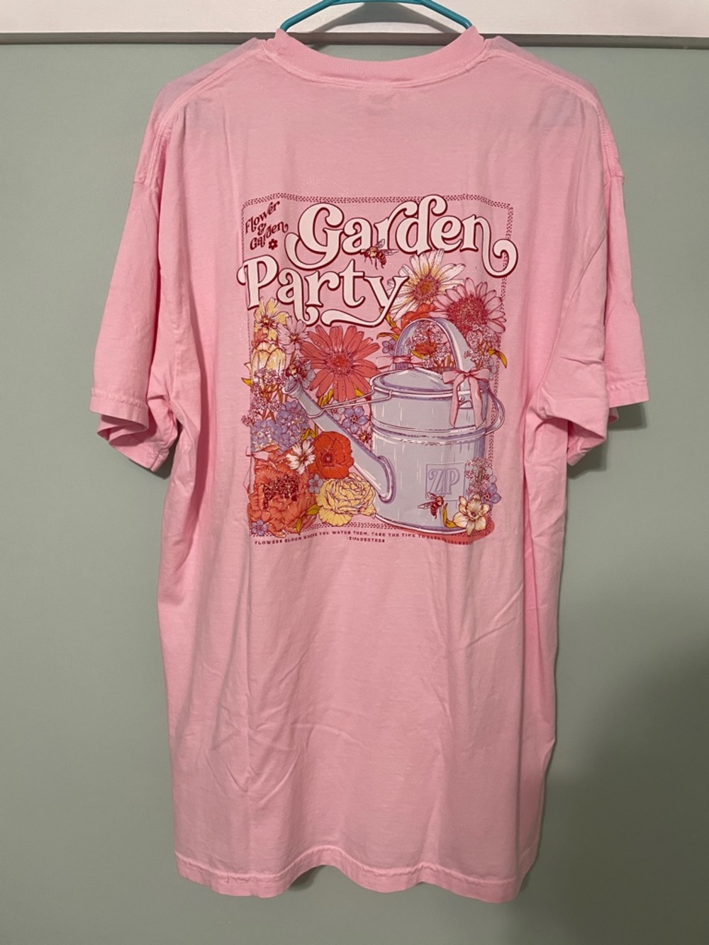 Zip a Dee Tees Tshirt Flower and Garden EPCOT Disney